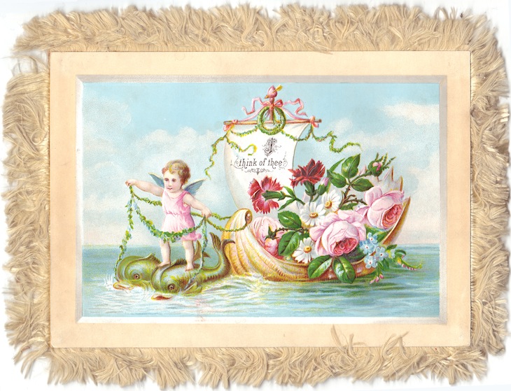 Wings of Whimsy - Sailing Cherubs #vintage #ephemera #freebie #printable #cherubs