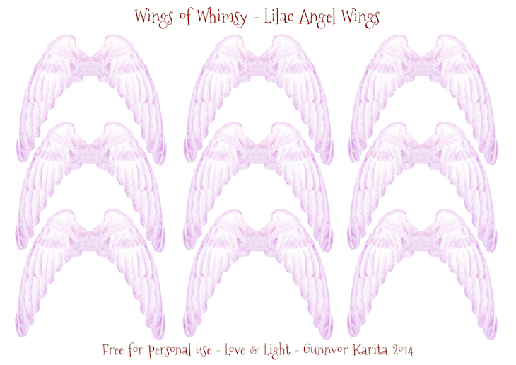 Wings of Whimsy: Vintage Angel WIngs #vintage #printable #freebie #ephemera #paper #doll