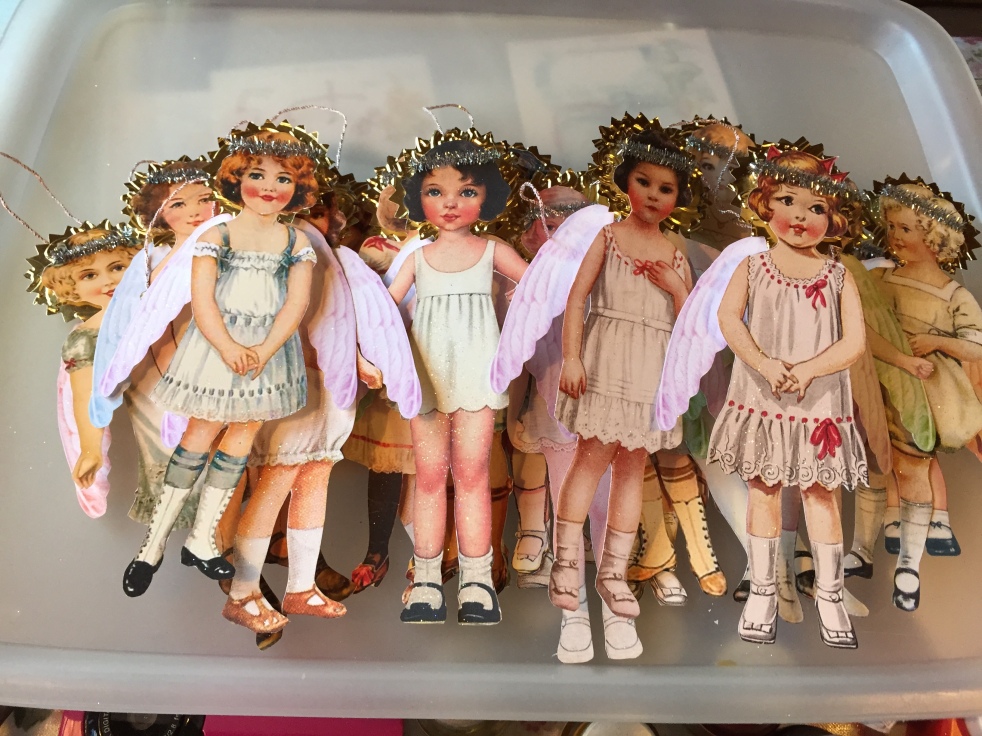 Wings of Whimsy: Vintage Paper Doll Angels #vintage #printable #freebie #ephemera #paper #doll