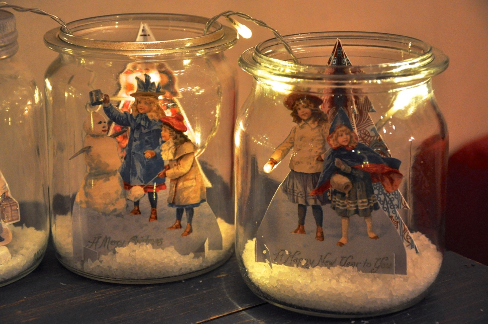 Wings of Whimsy: Vintage Snow Globes #freebie #printable #ephemera #christmas #victorian