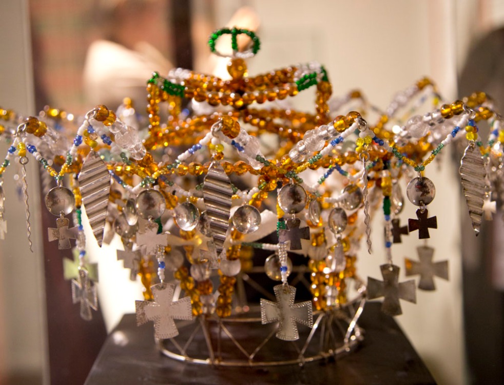 Wings of Whimsy: Norwegian Bridal Crowns Gallery - Perlekrune Valdres